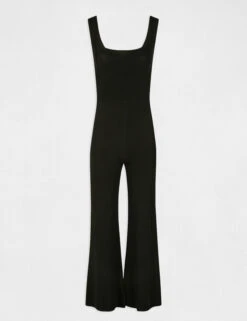 Combinaison En Tricot Large à Bretelles Noir Femme 8 Combinaison En Tricot Large à Bretelles Noir Femme -EllePort Soldes combinaison en tricot large a bretelles noir femme vue3 32536300945250100