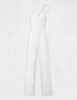 Combinaison Jambe Large Asymétrique Ecru Femme 10 Combinaison Jambe Large Asymétrique Ecru Femme -EllePort Soldes combinaison jambe large asymetrique ecru femme vue3 32536300947260201