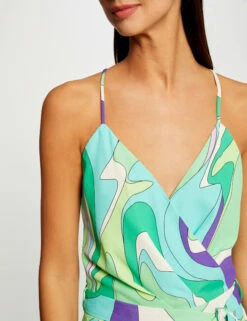 Combinaison Jambe Large Imprimé Abstrait Multico Femme 9 Combinaison Jambe Large Imprimé Abstrait Multico Femme -EllePort Soldes combinaison jambe large imprime abstrait multico femme vue4 32536300938520900