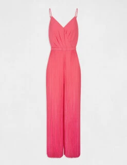 Combinaison Large Plissée Avec Dos Nu Rose Femme 8 Combinaison Large Plissée Avec Dos Nu Rose Femme -EllePort Soldes combinaison large plissee avec dos nu rose femme vue3 32536300938530503