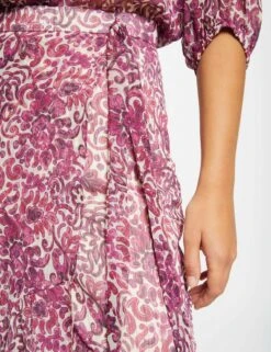 Jupe Midi Droite Imprimé Cachemire Multico Femme 9 Jupe Midi Droite Imprimé Cachemire Multico Femme -EllePort Soldes jupe midi droite imprime cachemire multico femme vue4 32536300969720900