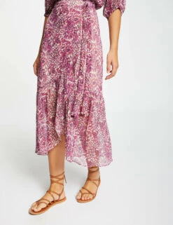 Jupe Midi Droite Imprimé Cachemire Multico Femme 7 Jupe Midi Droite Imprimé Cachemire Multico Femme -EllePort Soldes jupe midi droite imprime cachemire multico femme vue5 32536300969720900