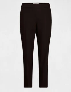 Pantalon Cigarette 7/8ème Noir Femme -EllePort Soldes pantalon cigarette 78eme noir femme vue3 32536300850010100