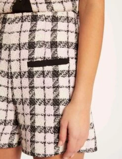 Short Droit à Carreaux Multico Femme 8 Short Droit à Carreaux Multico Femme -EllePort Soldes short droit a carreaux multico femme vue6 32536300946130900