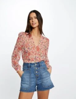 Short Mom Taille Haute En Jean Jean Stone Femme 7 Short Mom Taille Haute En Jean Jean Stone Femme -EllePort Soldes short mom taille haute en jean jean stone femme vue5 32536300938010308